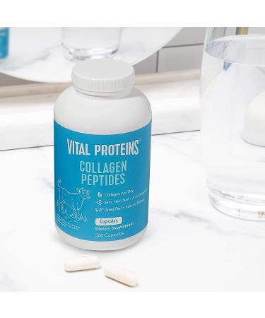 Vital Proteins Collagen Peptides - 360 Capsules for Healthy Skin, Hair & Joints - Buy Online on GoSupps.com