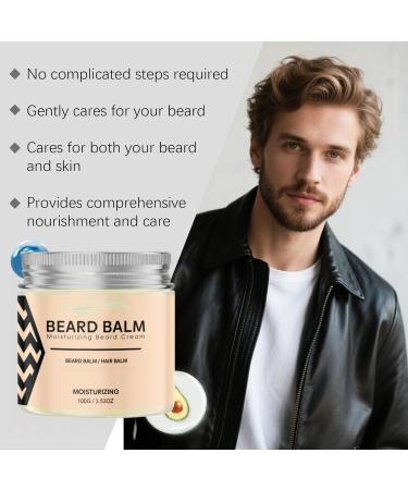 Balme de barbe pour les hommes lisseur de barbe et hydratant pour les hommes laisser dans le conditionneur de barbes beurre adoucisseur de barbes cr me hydratante et adoucissante (7) - Buy Online on GoSupps.com