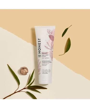 Buy The Honest Company Sweet Almond Lotion 8.5 Oz - Fast-Absorbing Body Lotion & Makeup Cleansing Cloth - Sensitive Skin Moisturizer Pack of 2 | International Shipping Available - Buy Online on GoSupps.com
