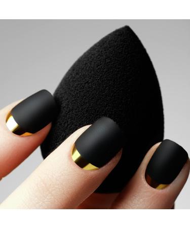 ForPro Expert Beauty Sponge Blender - Premium Latex-Free Makeup Sponge, 100% Vegan & Cruelty-Free - Black - Buy Online on GoSupps.com