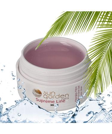 UV All-in-One Fiberglass Gel Pink 30ml - Supreme Line Finish Gel & Shine Top Coat - One Phase Adhesive for Gel Nails - International Shipping - Buy Online on GoSupps.com