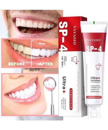 Yiliku SP-4 Probiotic Toothpaste | Yayashi SP-4 Brightening Fresh Breath Whitening Toothpaste (Red) - Buy Online on GoSupps.com
