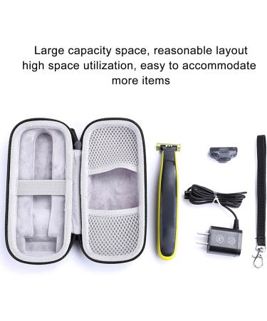 Functiona Shaver Travel Case Shaver Storage Case for Men Convenient Travel Accessory with Secure Closure - Buy Online on GoSupps.com