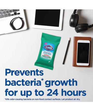 Clorox Disinfecting Wipes, 9 Wipes/Pack (Pack of 24) - Bleach Free, White Fresh Scent - Buy Online on GoSupps.com