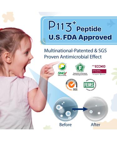 Kids Grape Mouth Spray P113+ | Alcohol-Free Fluoride-Free Plaque & Cavity Protection | Safe for Children - Buy Online on GoSupps.com