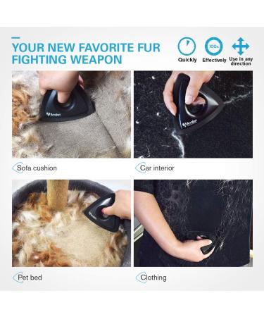 Analan Mini Pet Hair Remover for Car Detailing Supplies  Carpet Dog Hair Remover for Car Interior  Triangle Dog Hair Remover for Auto Detailing  Couch  Furniture  Lint  Carpet Black - Buy Online on GoSupps.com