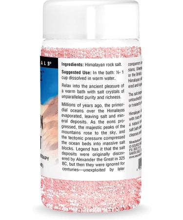 Source Naturals Crystal Balance Himalayan Bath Salt 25 Oz - Ancient Mineral Bath Therapy - Buy Online on GoSupps.com