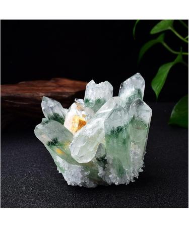 Natural Crystal Cluster Ore Specimens Yellow Green Quartz Reiki Stone Raw CrystalsHome Decor Collect Gifts Ornaments 1PCS Stone Mineral Specimen (Color : Yellow Size : 300-400g) 300-400g Yellow - Buy Online on GoSupps.com