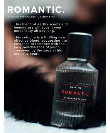 Eye Of Love Romantic Pheromone Cologne for Men - Exudes Confidence & Charm - 50ml Deluxe Parfum - Amplify Your Natural Allure with Long-Lasting Fresh Scent Romantic 1.67 Fl Oz (Pack of 1) - Buy Online on GoSupps.com