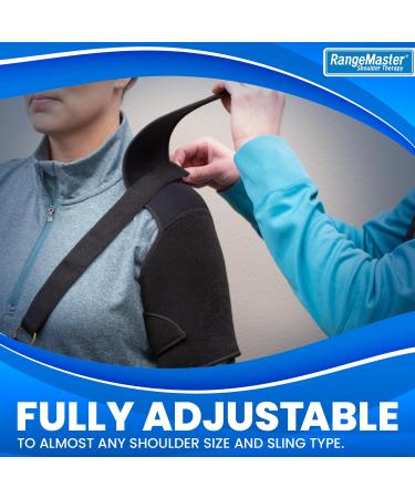 RangeMaster Off The Neck SlingThing - Shoulder Sling for Torn Rotator Cuff Relief & Neck Tension X-Large | International Shipping Available - Buy Online on GoSupps.com