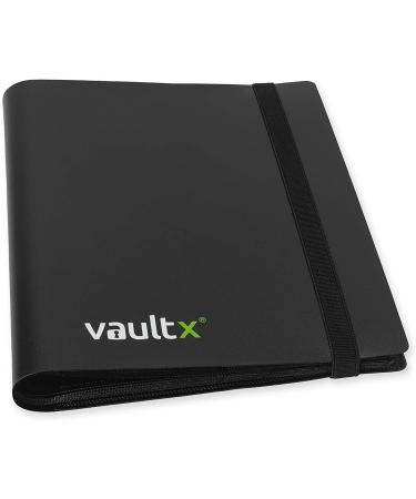 Vault X 4 Pocket Trading Card Album Binder - 160 Side Loading Pockets for TCG Black - Buy Online on GoSupps.com
