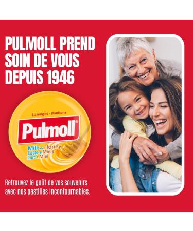Set of 5 Pulmoll Milk Honey Boxes | Pulmoll Lozenges Since 1946 - Buy Online on GoSupps.com
