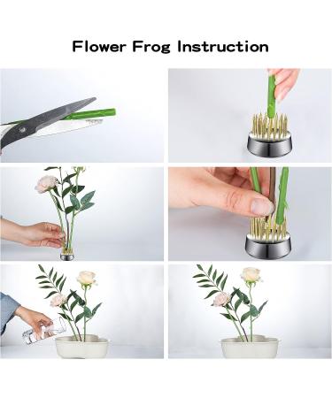 12-Piece Flower Frog Holder Set for Floral Arrangement and Plant Decoration - Buy Online on GoSupps.com