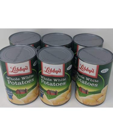 Libby Whole White Potatoes: 6 x 15 Oz Cans with JFS Recipe Card - Buy Online on GoSupps.com