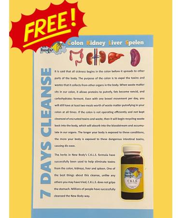 New Body Products CKLS (Colon Kidney Liver Spleen) 2 Pack 50 Count Capsules - Buy Online on GoSupps.com