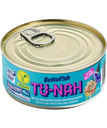 TU-NAH Multipack BettaF!sh canned tuna substitute 6 x 140g - Buy Online on GoSupps.com