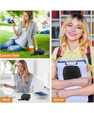 Likesing Sanitary Napkins Storage Bag - Portable Period Kit for Women - Tampon Holder Purse - Leather Menstrual Pouch - Black - Buy Online on GoSupps.com