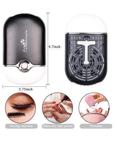 Complete Eyelash Extension Kit with Fan Dryer, Tweezers, Glue Rings, Pads, Brushes, and Tape - Black - Buy Online on GoSupps.com