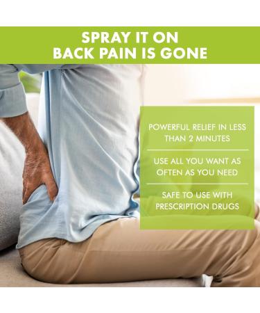 Premiere's Pain Spray All-Natural Menthol & Peppermint Oil Herbal Blend for Joint and Nerve Pain Muscle Soreness Sprains Cramps Sports Injuries Back Pain & Neck Shoulder Aches - One Pack 4 Fl Oz (Pack of 1) - Buy Online on GoSupps.com