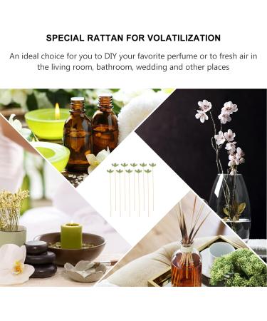 10 Pieces Rattan Diffuser Sticks with Flowers - Fragrant Room & Essential Oil Aroma Therapy - Buy Online on GoSupps.com