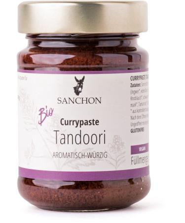 Organic Curry Paste Tandoori Sanchon (2 x 190 gr)