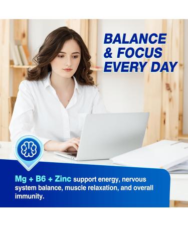 Magnesium Carbonate Capsules 500mg Magnesium Carbonate Supplement with Calcium Vitamin B6 D3 Zinc for Digestive Muscle & Nerve Health Gentle & High Absorption Vegan Non-GMO 90 - Buy Online on GoSupps.com