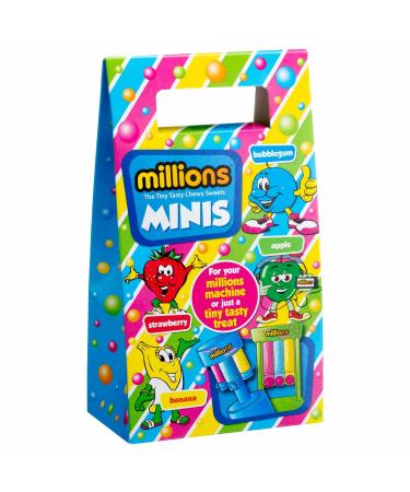 Refill Pack 128g - A Burst of Flavorful Fun in Every Bite - The Tiny Tasty Chewy Sweets - Bubblegum Candy Lover's - Fun Snacks - Sweet Delights