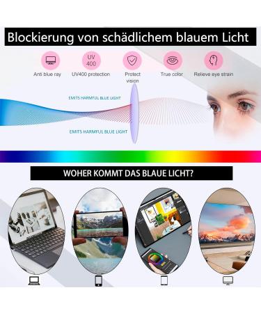 Cojwis 5 Pack Women s Blue Light Filter Reading Glasses - Ultralight Spring Hinges (0.75x Black) - Stylish & Durable Reading Aid - Buy Online on GoSupps.com