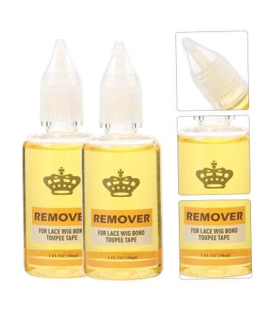 Mikinona 2 hair remover lace remover liquid 30ml toupee remover lace glue remover plastic - Buy Online on GoSupps.com