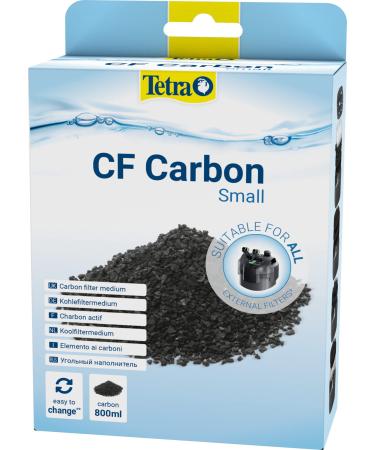 Tetra CF Carbon Small - carbon filter medium for Tetra Aquarium external filters EX 400 Plus to 1000 Plus S 1 piece (1 pack)