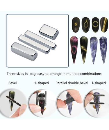 Gel Nail Polish Magnet 4 Powerful Nail Magnets | Nail art design for unique effects acrylic nail decorations and accessories - Buy Online on GoSupps.com