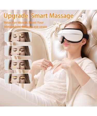 Nadie Eye Massager - Smart Heated Eye Mask with Bluetooth Music & 5 Massage Modes for Eye Strain Dry Eyes & Migraines - International Shipping Available - Buy Online on GoSupps.com