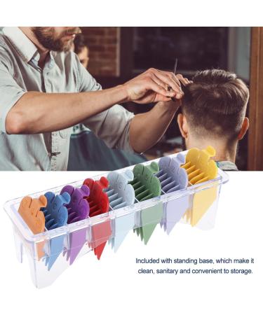 8pcs Replacement Combs Set for Barbers Various Sizes Haircut Accessories for Beard & Hair Cutting - Buy Online on GoSupps.com