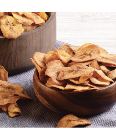 Chifles Sweet Plantain Chips (6-Pack) - No Added Sugar - Wholesome & Crunchy Snack - 30-40% Less Fat - Gluten-Free, Nut-Free, Vegan, Kosher - 5oz Bags (Pack of 6) - Buy Online on GoSupps.com
