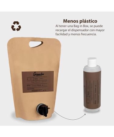  INTERCABO ORGANIC bag in box hand soap refill - Moisturizing and lavender scented hand soap 3L. Eco-friendly packaging and carry handle. Save money and the environment. - Buy Online on GoSupps.com