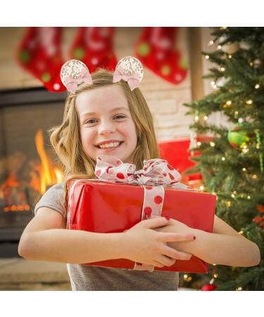 2 Pairs Beige Mouse Ears Hair Clips for Theme Birthday Party - Cute Mouse Hair Barrettes for Decoration - Buy Online on GoSupps.com