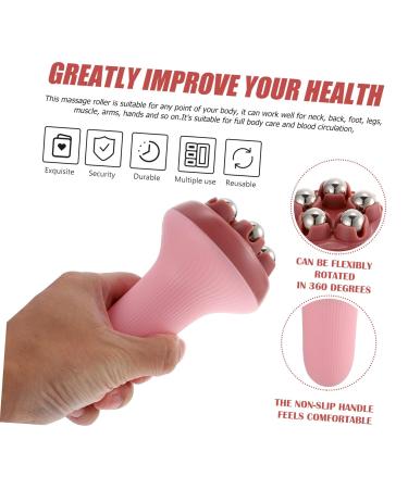 Buy Premium Pink Massage Roller - Effective Body & Face Massager | International Shipping - Buy Online on GoSupps.com