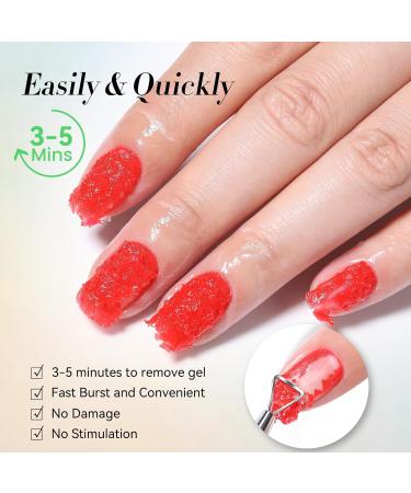 BORN PRETTY Magic Gel Nail Polish Remover 15ml Soak-Off Quick Gel Polish Remover 2-3 Minutes Easily Professional Remover Nail Gel Polish Gel Polish Remover for Nails Magic Remover - Buy Online on GoSupps.com
