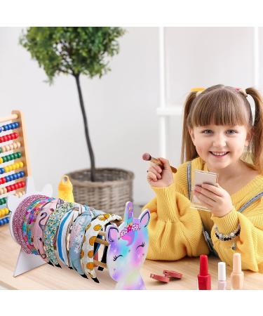 Basumee Unicorn Headband Holder Organizer - Girls Hair Hoop Display Stand for Fantasy Room Decor - Buy Online on GoSupps.com