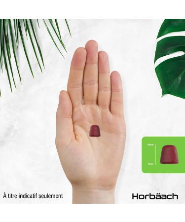 Iron Gummies Adult 14mg with Vitamin C | 90 Vegan Cherry Flavor Gummies | Iron & Vitamin C Dietary Supplement | Iron Supplement | by Horbaach - Buy Online on GoSupps.com