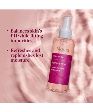 Murad Hydration Hydrating Toner - Alcohol-Free Face Toner Clarifies and Replenishes Moisture 180ml - Buy Online on GoSupps.com