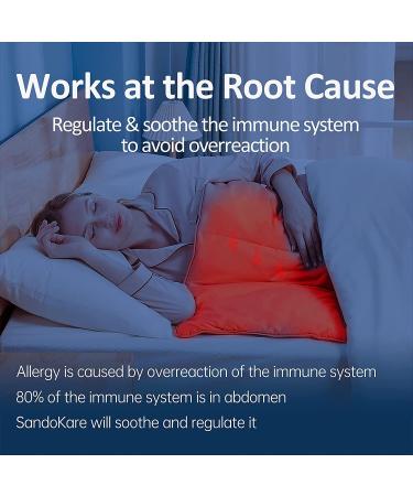 SandoKare Natural Allergy & Sinus Relief Blanket | For Nasal Congestion, Sneezing & Sinus Pressure | Drug-Free | Safe for Kids & Adults - Buy Online on GoSupps.com