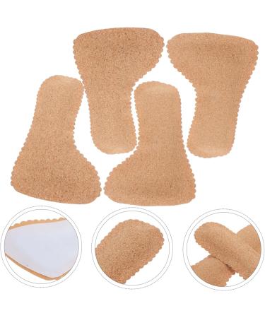 Buy 2 Pairs Cork Cropped Insoles - Anti-Slip Non-Slip Inserts for Shoes & Floating Glasses Strap - Ideal Cork Shoe Liners for Women - 18.50x8.20x0.60CM - Buy Online on GoSupps.com