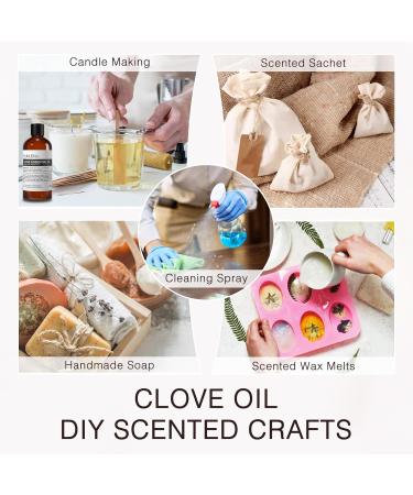 Clove Essential Oil and Eucalyptus Essential Oil for Aromatherapy Diffusers Candle Soap Making - Buy Online on GoSupps.com