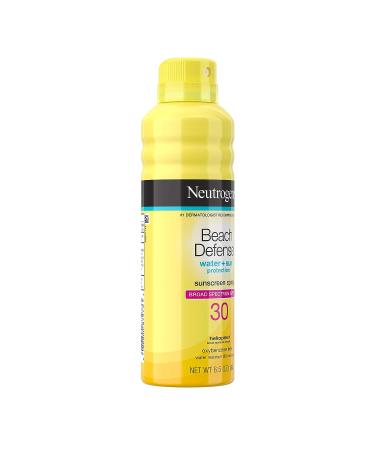 Neutrogena Beach Defense SPF 30 Water-Resistant Sunscreen Spray 6.5 oz - PABA-Free, Oxybenzone-Free, Fast-Drying Formula for Superior Sun Protection - Buy Online on GoSupps.com