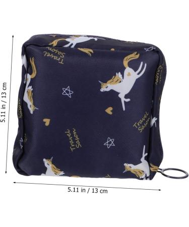 Lurrose Period Pad Bags - 4pc Napkin Storage & Jewelry Pouch for Women - Canvas Purse First Period Kit for Girls - Tampon Pouch & Period Kit Bag - Buy Online on GoSupps.com