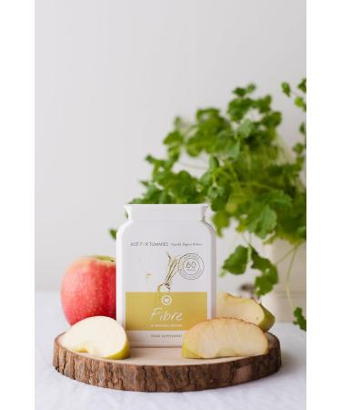Fibre Supplement | 60 Tablets | Just For Tummies | Vegetarian | Vegan | Gluten-Free | Made in The UK - Buy Online on GoSupps.com