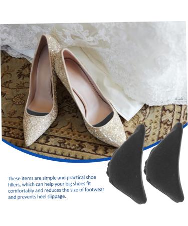 NOLITOY 8 Pairs Big Shoes Plug - Soft Adjustable High Heel Cushions & Forefoot Pads for Men | Reusable Toe Pads for Loose Shoes - Buy Online on GoSupps.com
