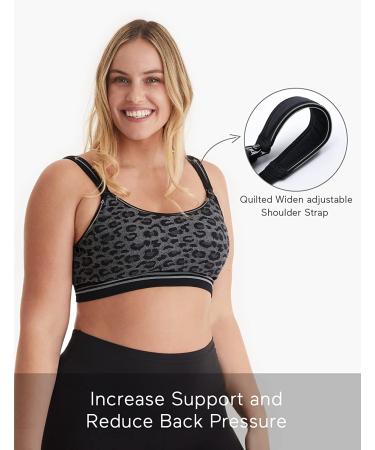 Momcozy 4-in-1 Pumping Bra | Hands-Free Nursing & Maternity Bra for S9, S12, Spectra, Medela, Elvie, Willow | Cotton-Nylon, Fixed Padding, Wireless, Comfort & Support | Large Size - Buy Online on GoSupps.com