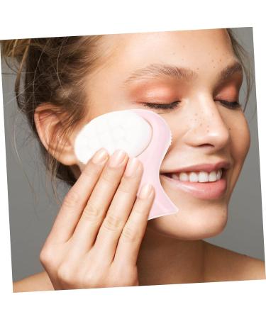 Didiseaon Double-sided Silicone Facial Cleansing Brush Silicone Cleaning Brush Face Cleaning Brush Face Cleansing Brush Exfoliator Manual Beauty Tools Man-made Fiber Plastic - Buy Online on GoSupps.com